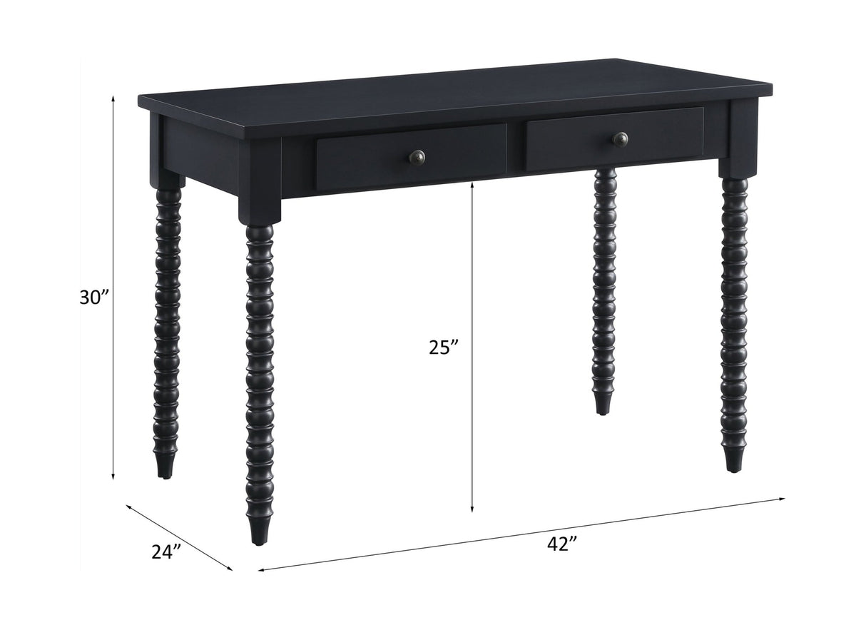 Altmar Writing Desk(Same Ac00912) 93012 Charcoal Finish | Acme - 93012 - Home Elegance USA - 5