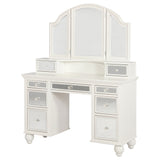 Vanity Set - Reinhart Reinhart 2-piece Vanity Set White and Beige