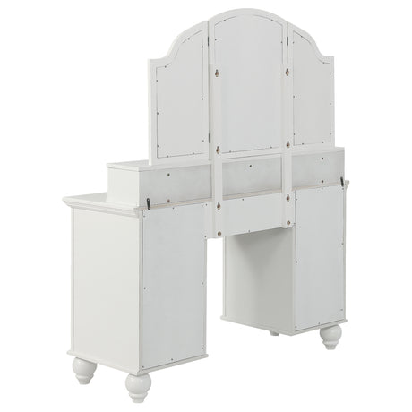 Vanity Set - Reinhart Reinhart 2-piece Vanity Set White and Beige