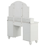 Vanity Set - Reinhart Reinhart 2-piece Vanity Set White and Beige