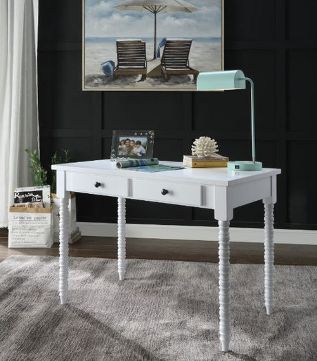 Altmar Writing Desk(Same Ac00914) 93014 White Finish | Acme - 93014 - Home Elegance USA - 6