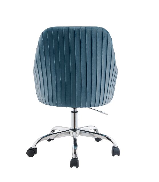 Acme - Vorope Office Chair 93071 Blue Velvet