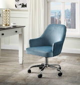 Acme - Vorope Office Chair 93071 Blue Velvet