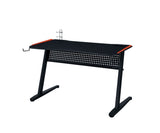 Acme - Dragi Gaming Desk W/USB 93125 Black & Red Finish