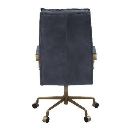 Acme - Tinzud Office Chair 93165 Gray Leather