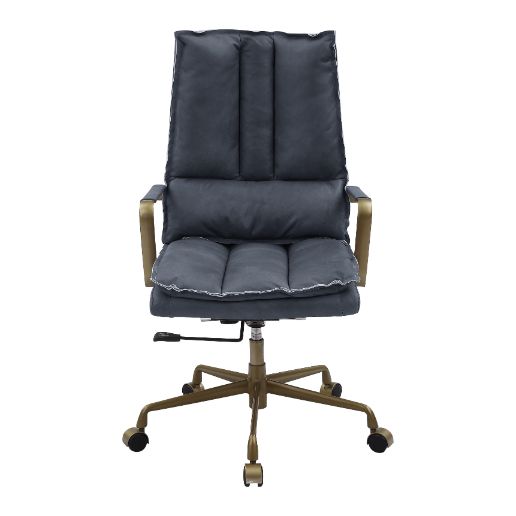 Acme - Tinzud Office Chair 93165 Gray Leather