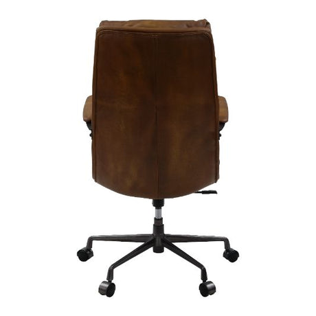 Crursa Office Chair 93169 Sahara Leather | Acme - 93169 - Home Elegance USA - 2