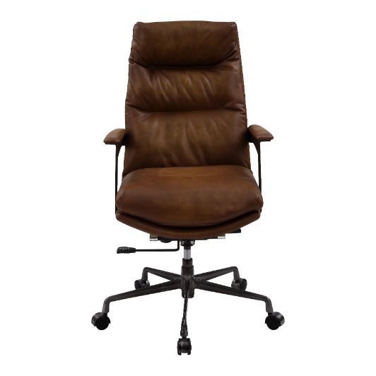 Crursa Office Chair 93169 Sahara Leather | Acme | Home Elegance USA