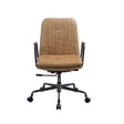 Acme - Eclarn Office Chair 93174 Rum Top Grain Leather