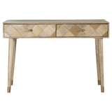 Alyssum Rectangular Storage Console Table Natural | Coaster | Home Elegance USA