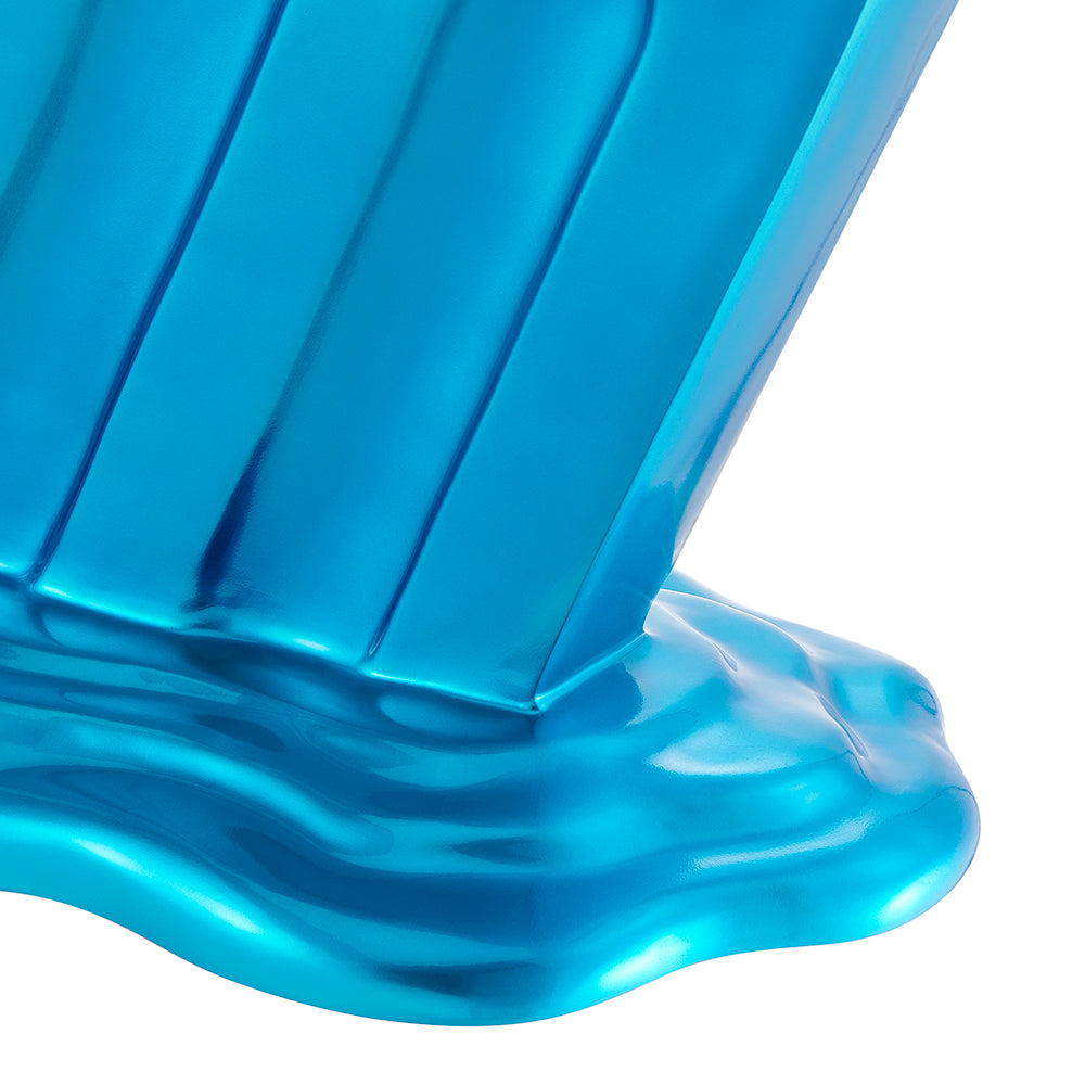Pop Art Décor, Metallic Blue  | Finesse - Home Elegance USA