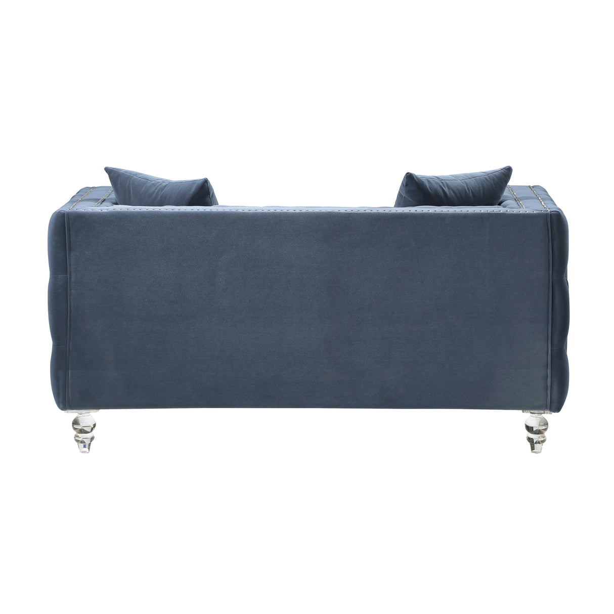 Orina 2 Piece Living Room Set In Blue 9349Dbu*2 | Homelegance - Home Elegance USA