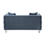Orina 2 Piece Living Room Set In Blue 9349Dbu*2 | Homelegance - Home Elegance USA