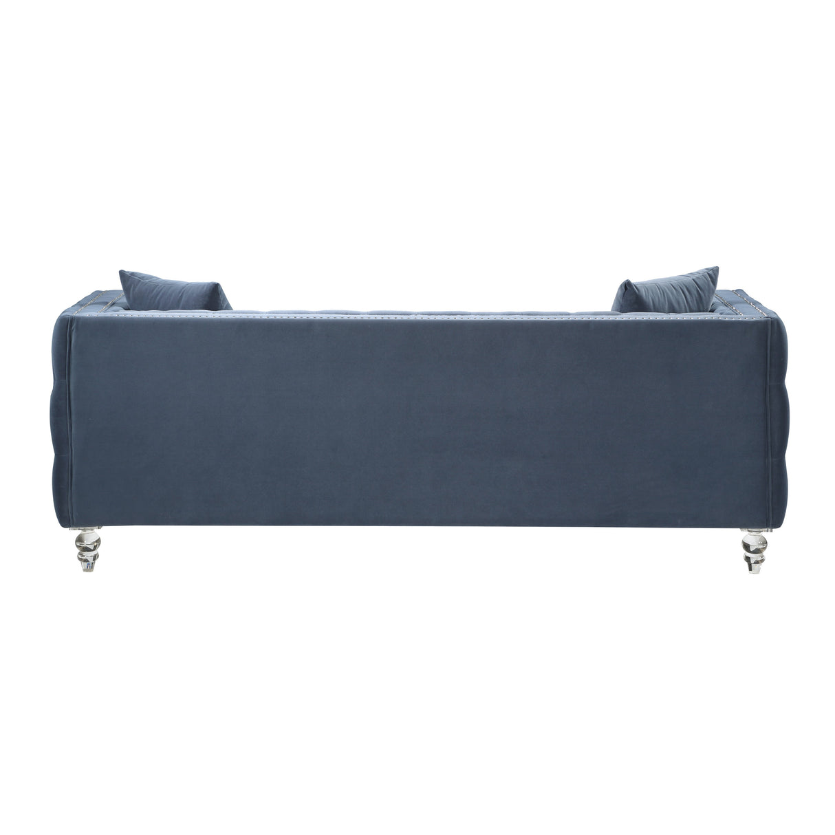Orina 2 Piece Living Room Set In Blue 9349Dbu*2 | Homelegance - Home Elegance USA