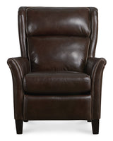 Henley Power Recliner With Power Headrest - Dark Brown by Hooker Furniture - View 8