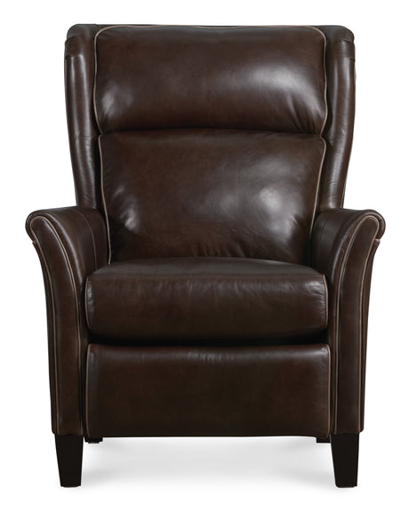 Henley Power Recliner With Power Headrest - Dark Brown by Hooker Furniture - View 8