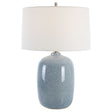 Jubilee Table Lamp Sky Blue - Light Blue by Uttermost - View 1