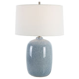 Jubilee Table Lamp Sky Blue - Light Blue by Uttermost - View 1