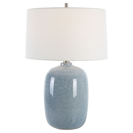 Jubilee Table Lamp Sky Blue - Light Blue by Uttermost - View 1