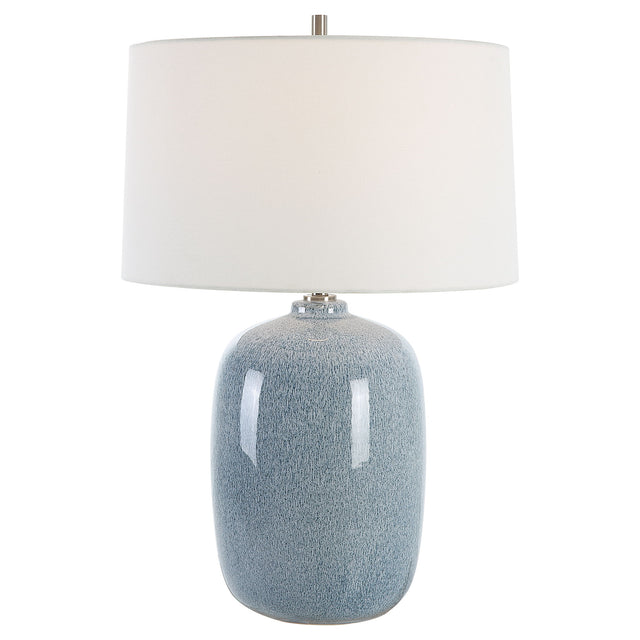 Jubilee Table Lamp Sky Blue - Light Blue by Uttermost - View 1