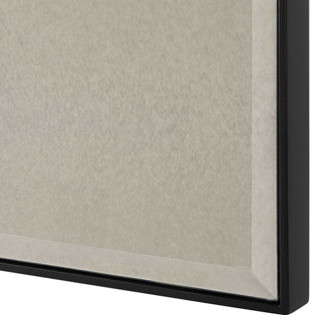 Serchio Oversized Iron Mirror - Gray by Uttermost - View 4