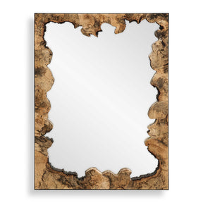 Abraham Wood Mirror Woodtone - Light Brown by Uttermost - View 1