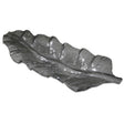 Smoked Leaf Glass Tray - Dark Gray by Uttermost - View 1