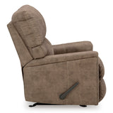 Ashley Fossil Navi Rocker Recliner - Faux Leather | Home Elegance USA