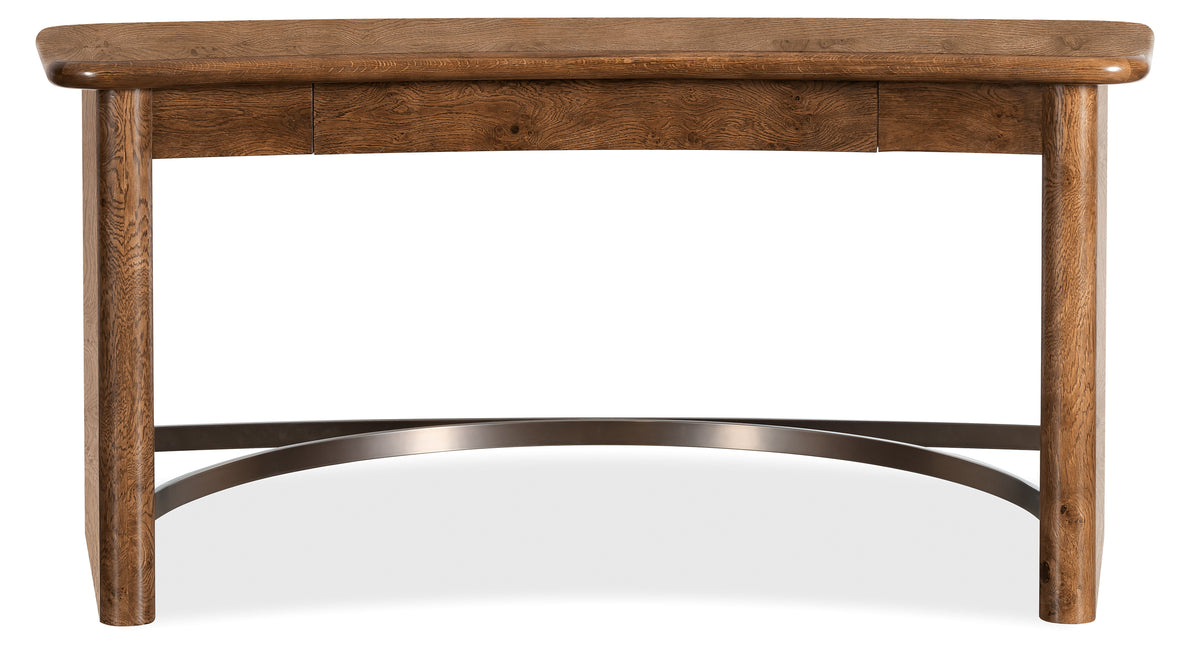 Melange Romano Writing Desk - Light Brown by Hooker Furniture - View 11