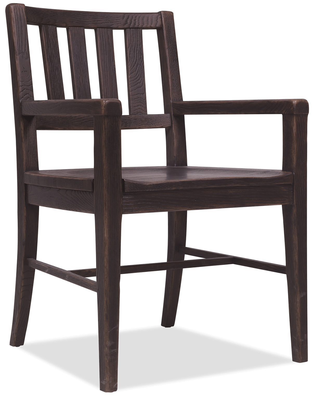 Driftwood Splatback Arm Chair (Set of 2) Burnt Timber - Black by Hooker Furniture - View 1
