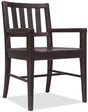 Driftwood Splatback Arm Chair (Set of 2) Burnt Timber - Black by Hooker Furniture - View 1