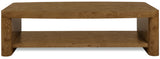Melange Romano Rectangle Coffee Table - Dark Brown by Hooker Furniture - View 4
