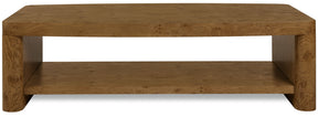 Melange Romano Rectangle Coffee Table - Dark Brown by Hooker Furniture - View 4