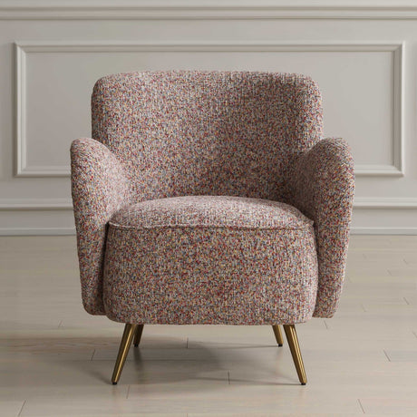 Gemstone Toned Accent Chair Confetti - Gray by Uttermost - View 2