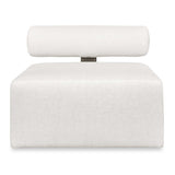 Bolster Back Armless Outdoor Sofa - White by Uttermost - View 1