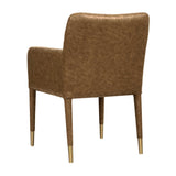 Conifer Dining Armchair Camel - Dark Brown by Uttermost - View 7