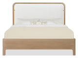 Banyon Bay California King Panel Bed Desert Oak - Light Brown / White by Hooker Furniture - View 9