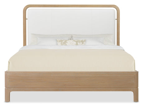 Banyon Bay California King Panel Bed Desert Oak - Light Brown / White by Hooker Furniture - View 9