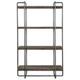 Stilo Urban Industrial Etagere - Dark Brown / Dark Gray by Uttermost - View 1