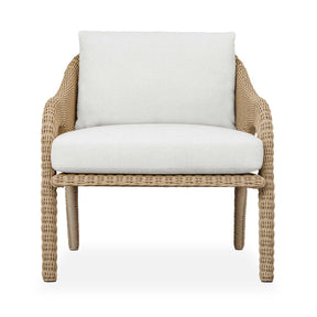 Kavali Outdoor Wicker Lounge Chair Woodtone - Light Brown by Uttermost - View 1
