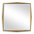 On Point Square Mirror - Gold by Uttermost - View 1