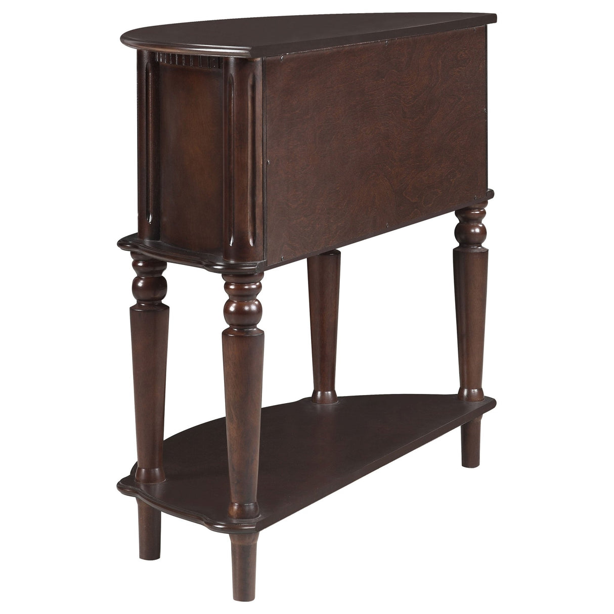 Brenda Console Table with Curved Front Brown | Coaster | Home Elegance USA