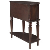 Brenda Console Table with Curved Front Brown | Coaster | Home Elegance USA