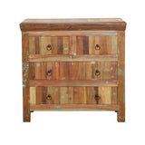 Accent Cabinet - Harper 4-drawer Accent Cabinet Reclaimed Wood