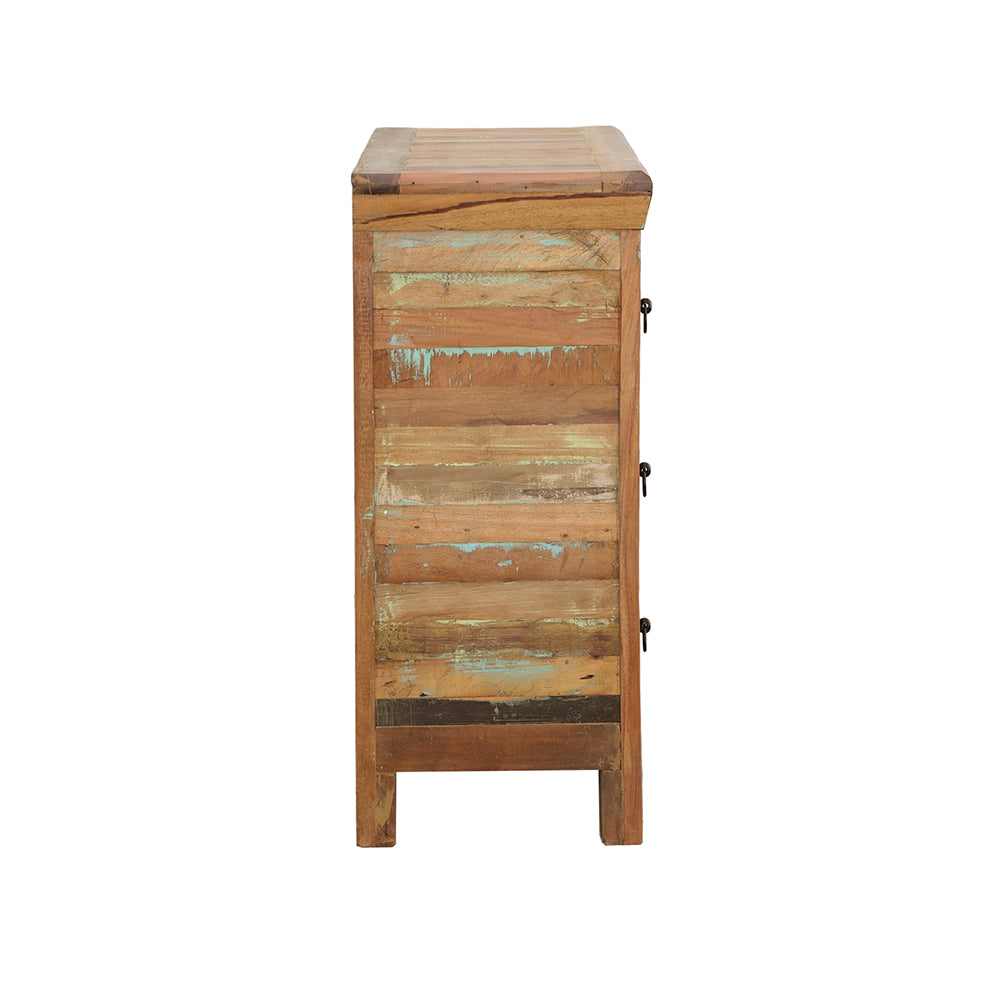 Accent Cabinet - Harper 4-drawer Accent Cabinet Reclaimed Wood