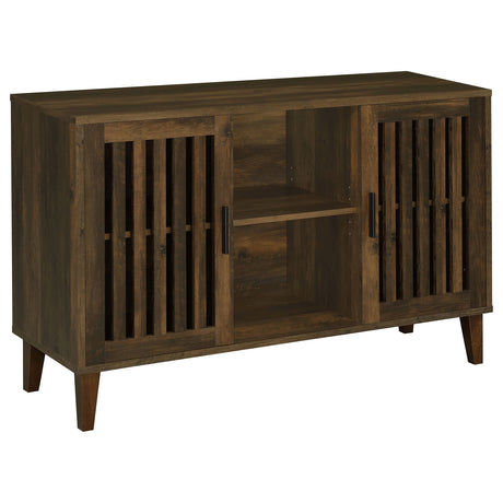 Accent Cabinet - Torin 2-door Engineered Wood Accent Cabinet Dark Pine