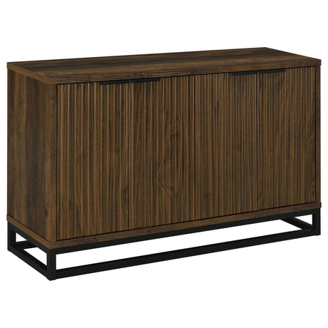 Ryatt 4 - door Engineered Wood Accent Cabinet Dark Pine | Coaster | Home Elegance USA