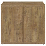 Pepita 2 - door Engineered Wood Accent Cabinet with Adjustable Shelves Mango Brown - 950394 - image - 8