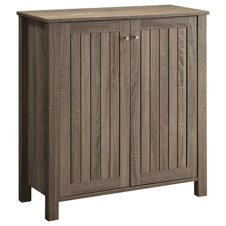 Shoe Cabinet - Marisa 4-shelf Shoe Cabinet Dark Taupe