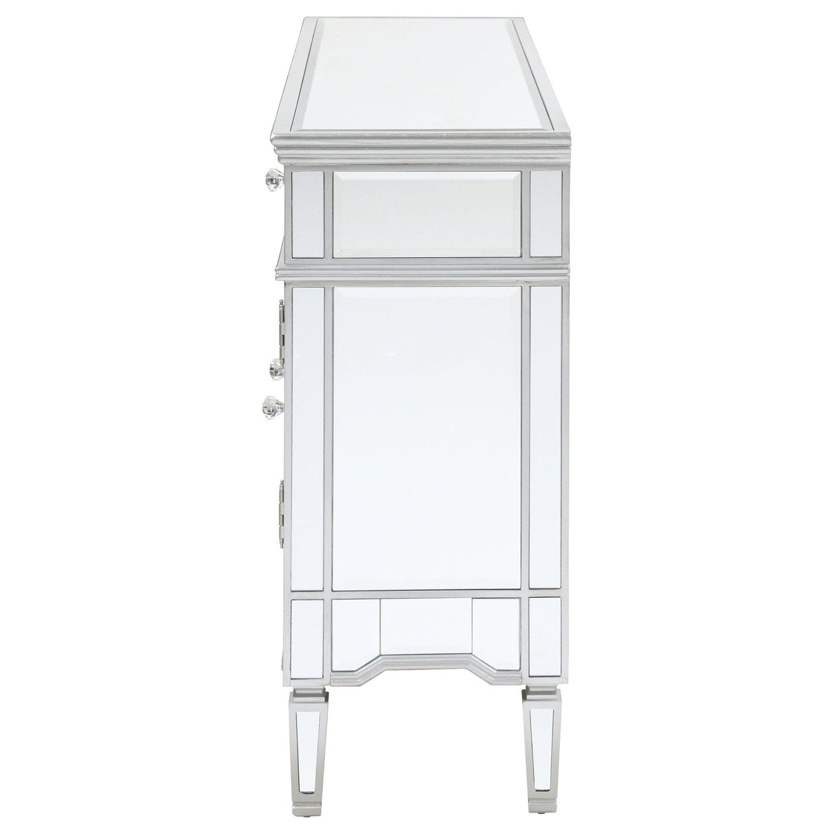 Duchess 5 - drawer Accent Cabinet Silver | Coaster | Home Elegance USA